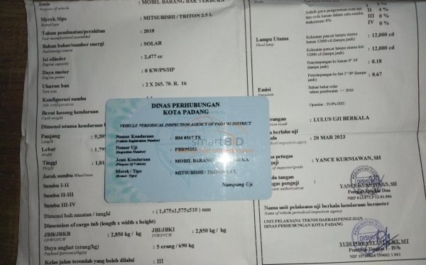 MITSUBISHI TRITON DCHDX4X4