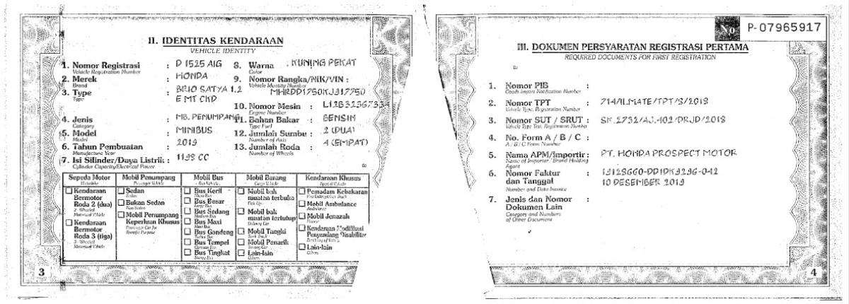 HONDA BRIO SATYA 1.2 E