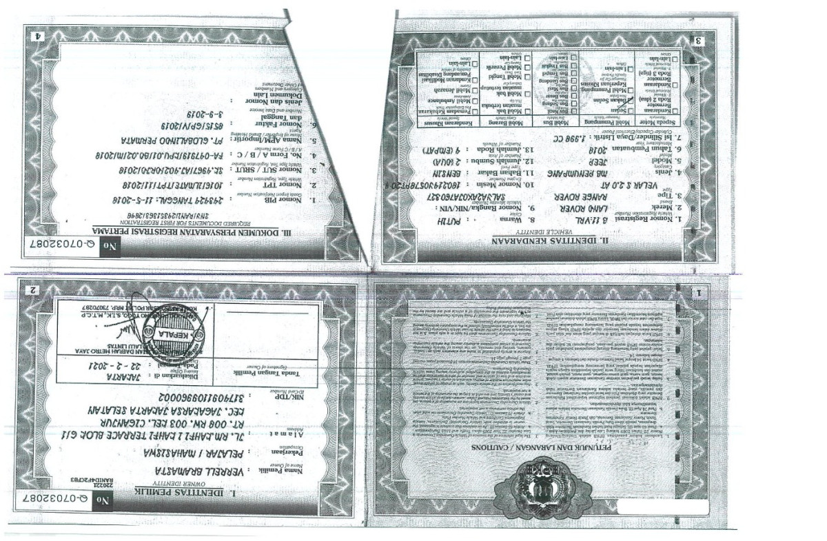 LAND ROVER RANGEROVER