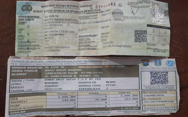 HONDA BRIO SATYA 1.2 E
