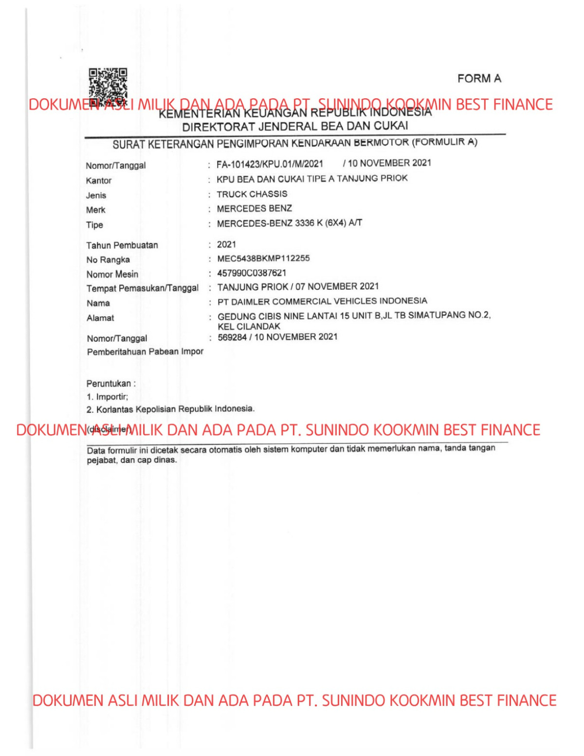 MERCEDES BENZ AXOR 336K