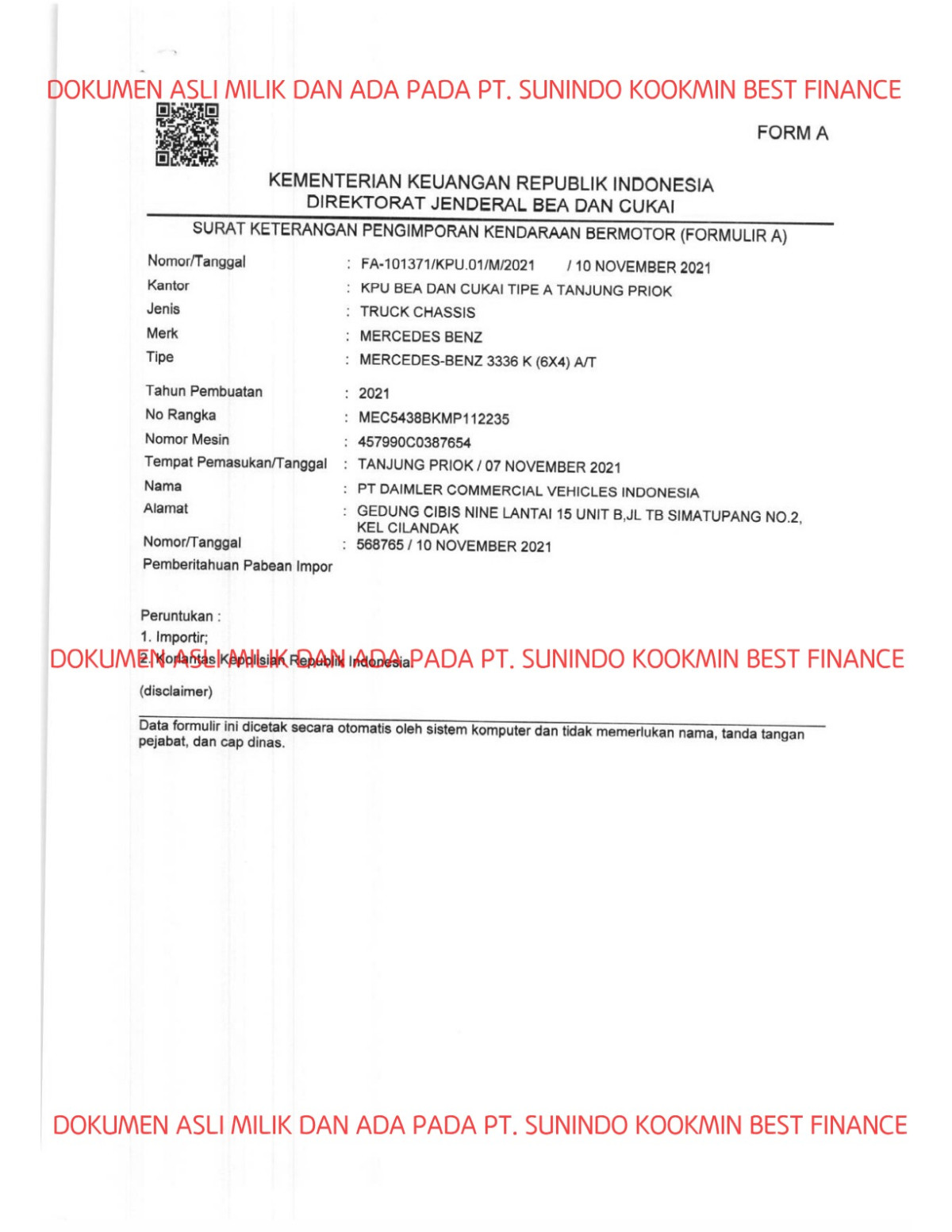 MERCEDES BENZ AXOR 336K