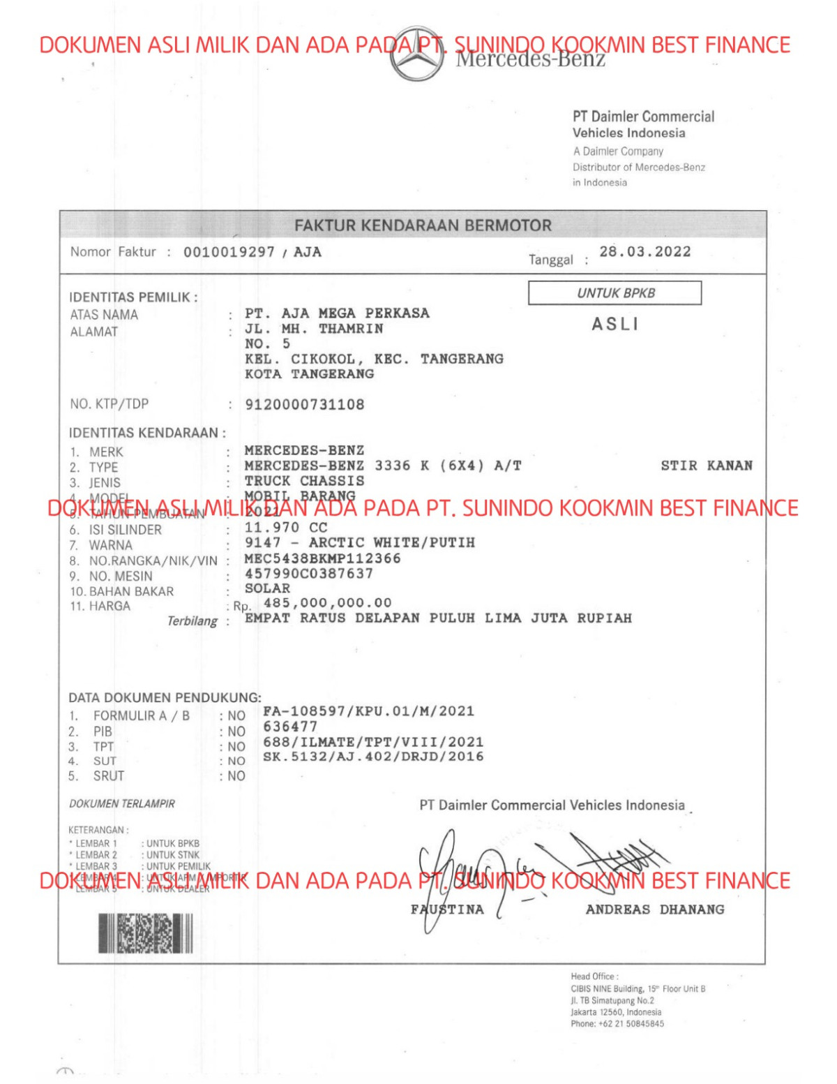 MERCEDES BENZ AXOR 336K
