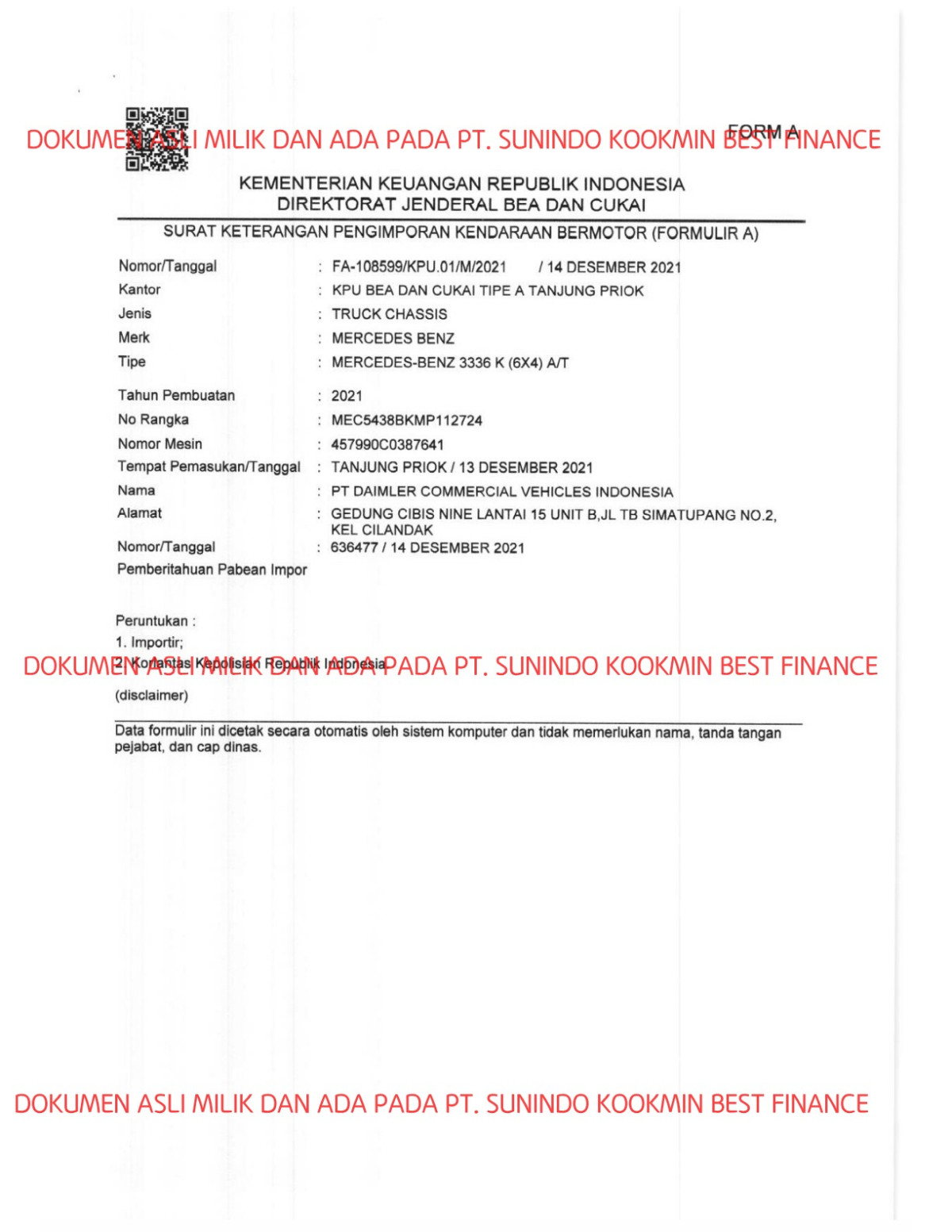 MERCEDES BENZ AXOR 336K