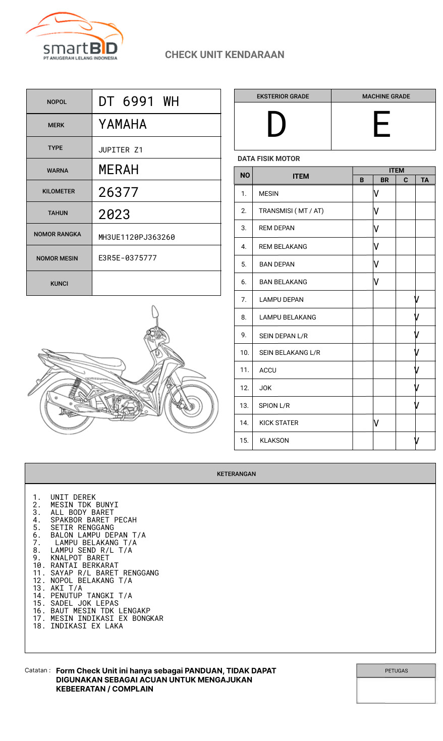 YAMAHA JUPITER Z1