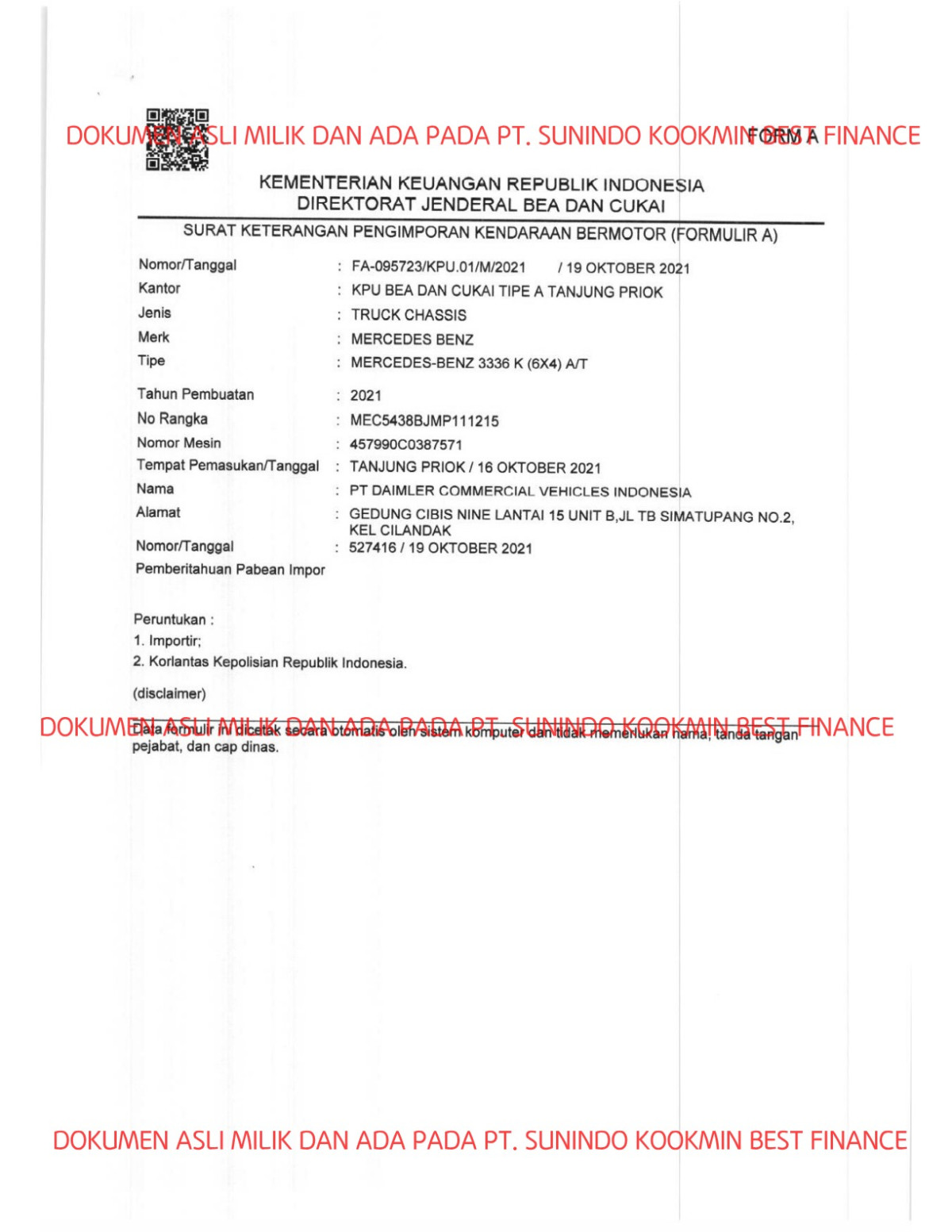 MERCEDES BENZ AXOR 336K