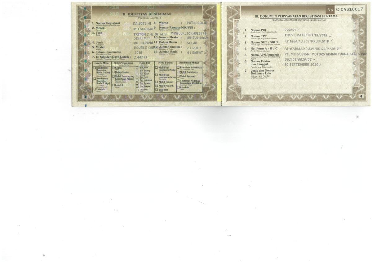 MITSUBISHI DC GLS 4X4