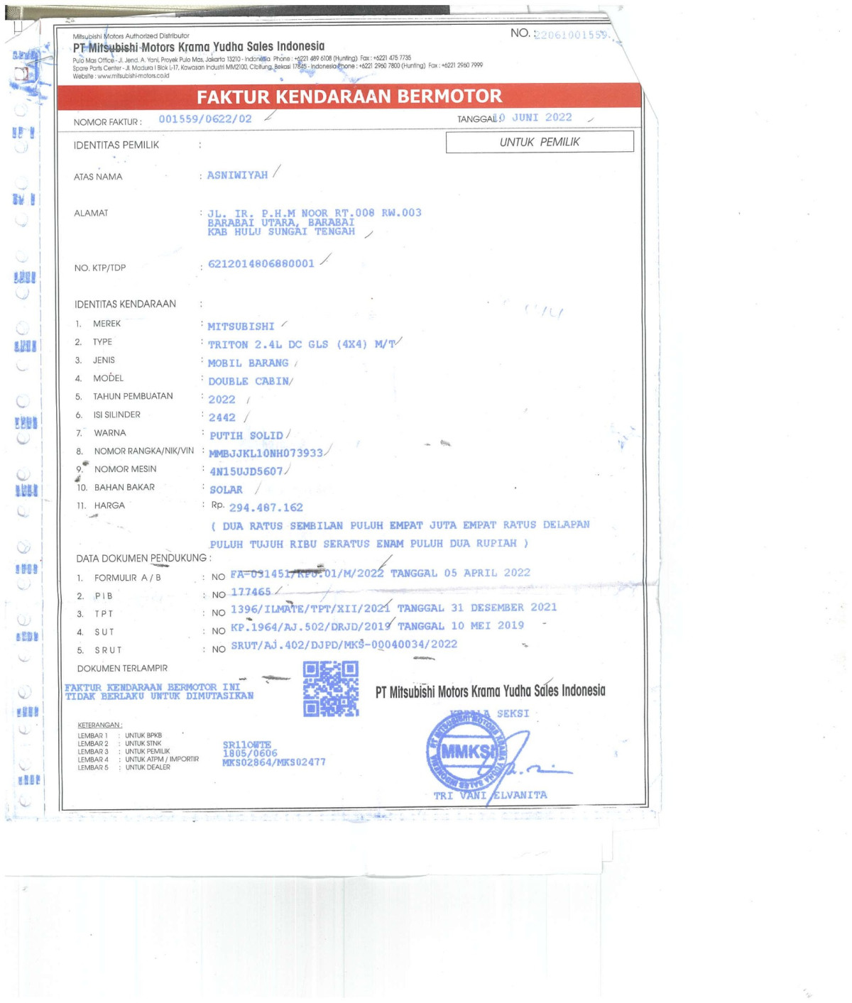 MITSUBISHI DC GLS 4X4