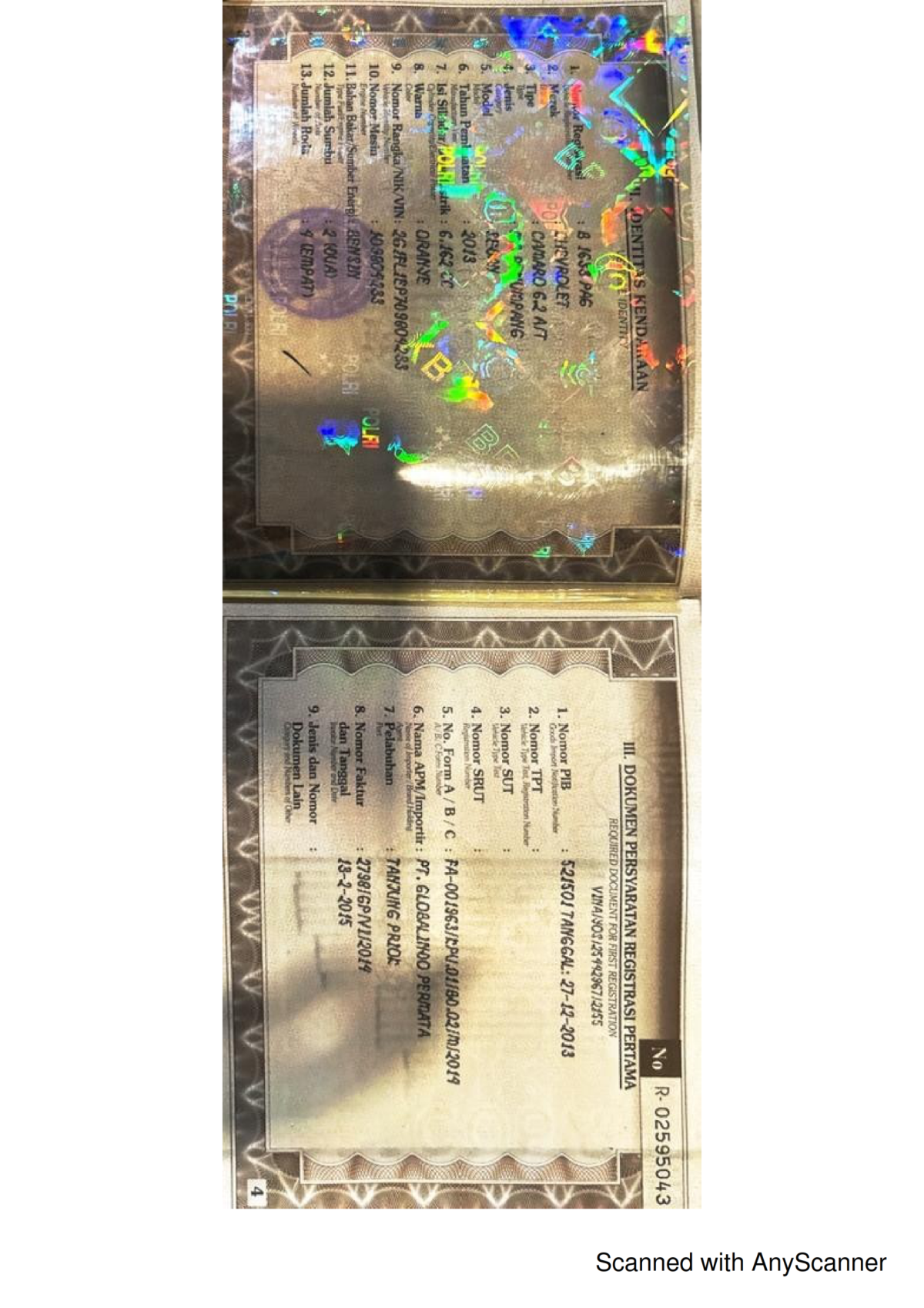 CHEVROLET CAMARO 6.2