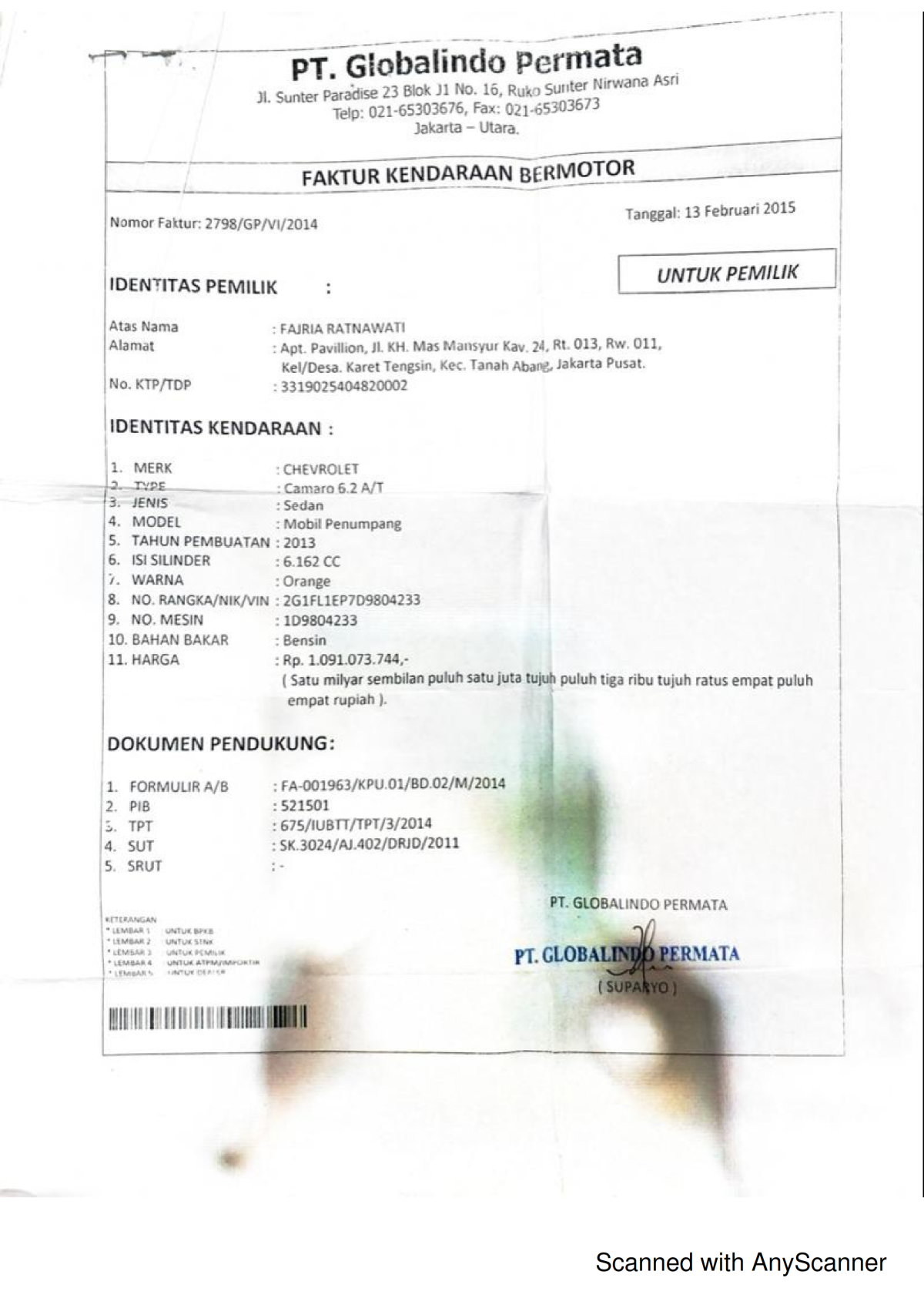 CHEVROLET CAMARO 6.2