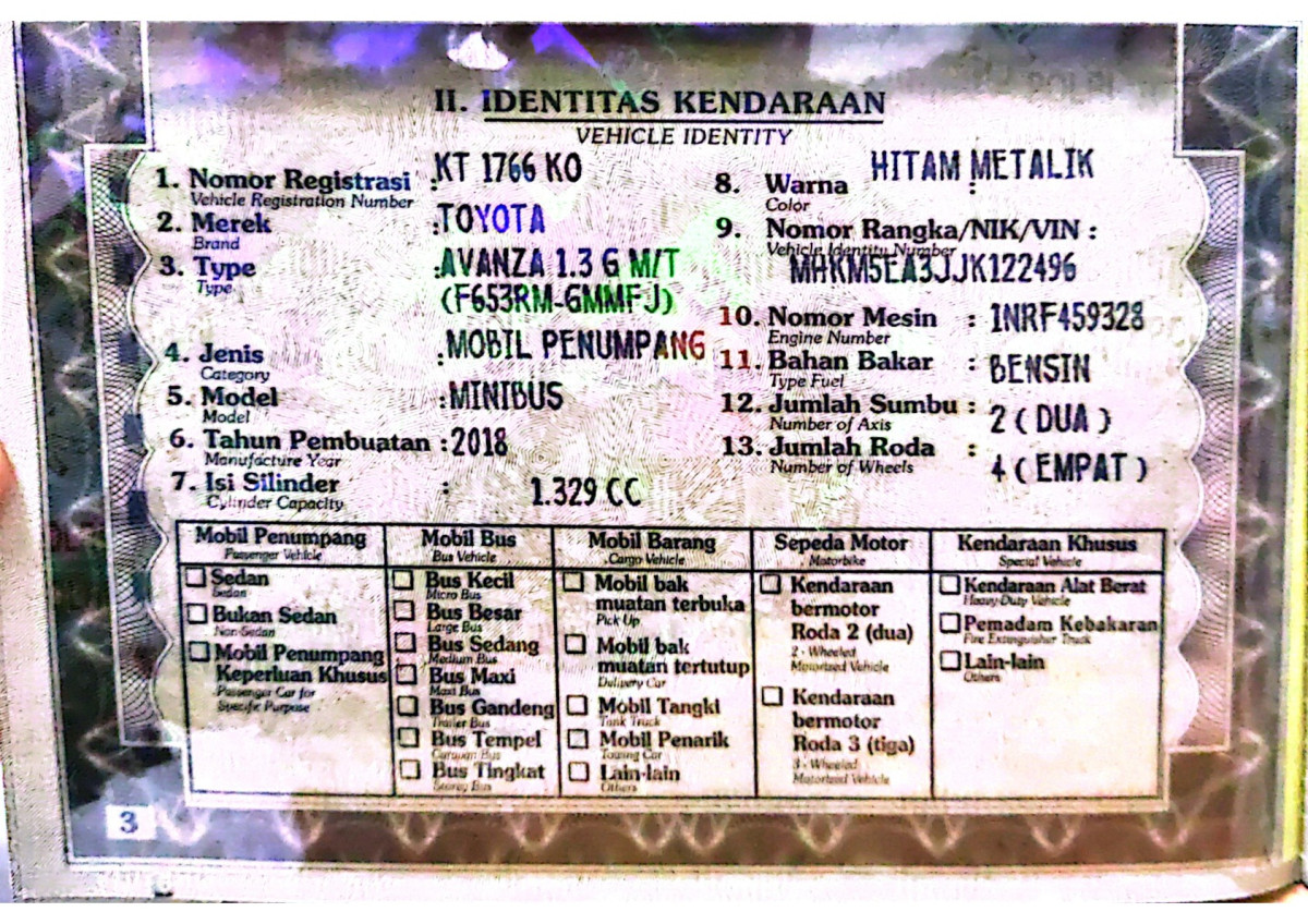 TOYOTA AVANZA