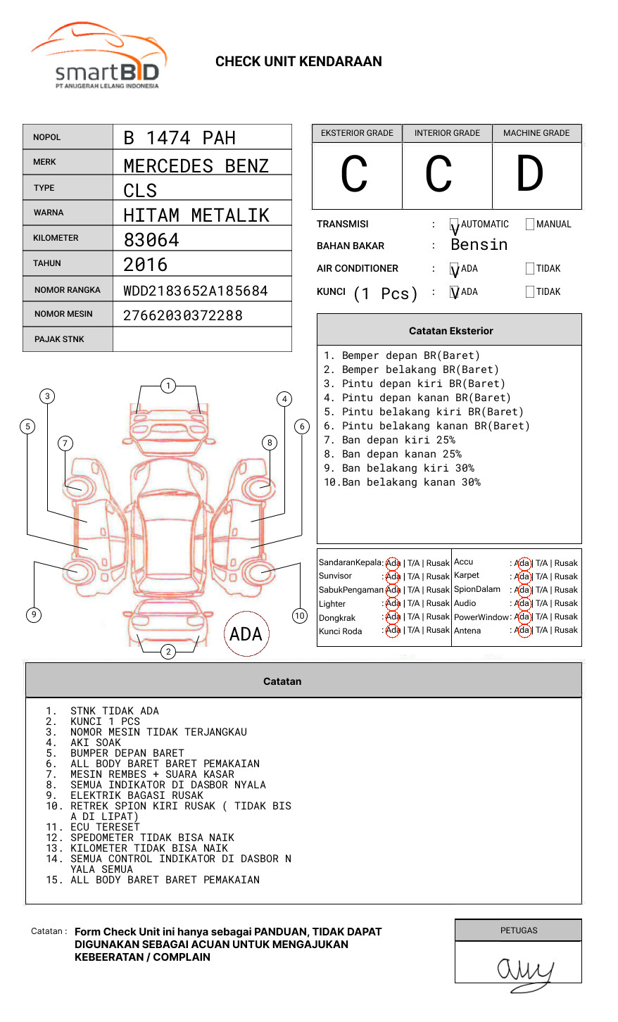 MERCEDES BENZ CLS 400