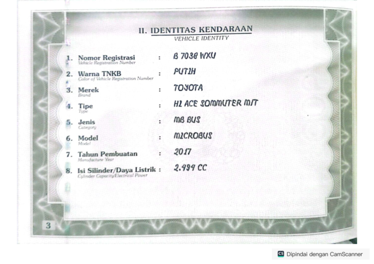 TOYOTA HI ACE COMMUTER