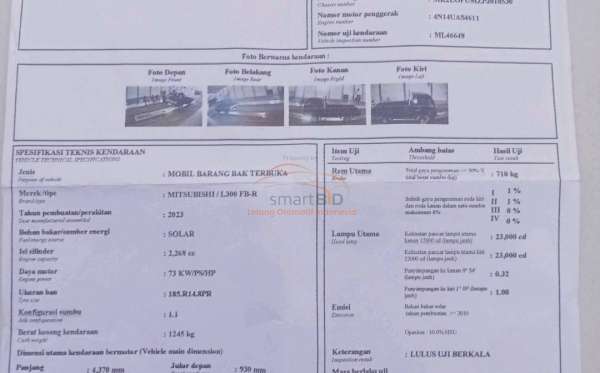 MITSUBISHI  L 300 L300 PU FB-R (4X2)