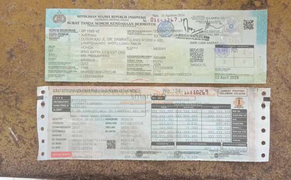 HONDA BRIO SATYA 1.2 E
