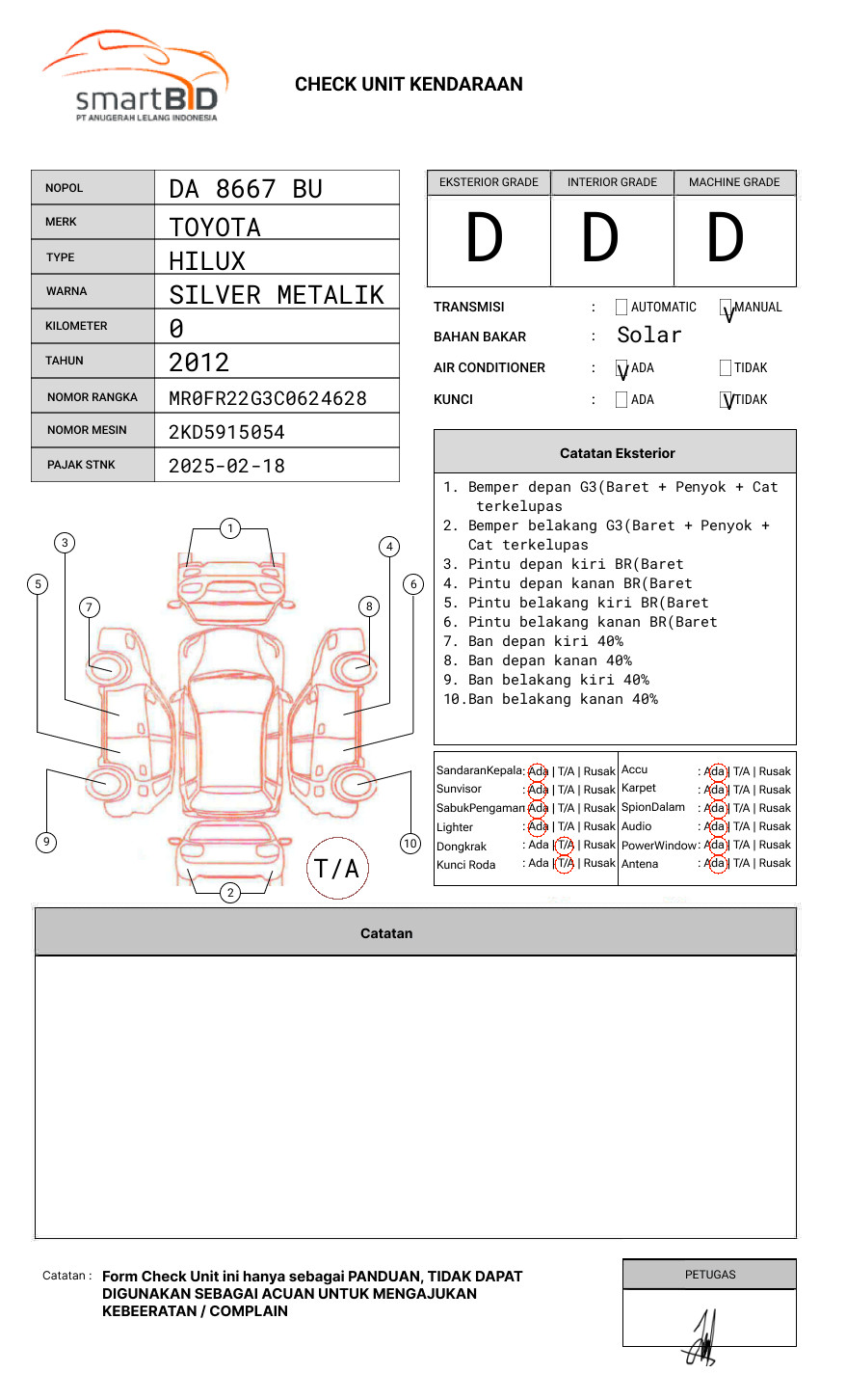 TOYOTA HILUX 2.5 G DC 4X4