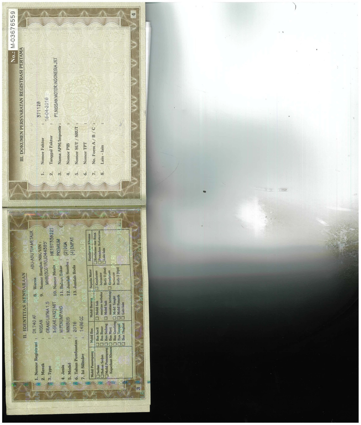 NISSAN GRAND LIVINA 1.5 X – GEAR