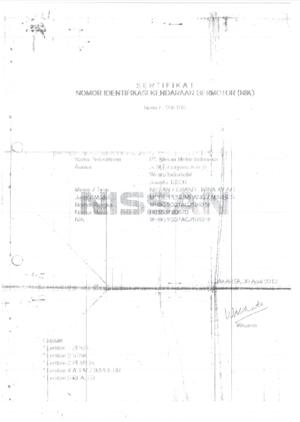 NISSAN GRAND LIVINA XV