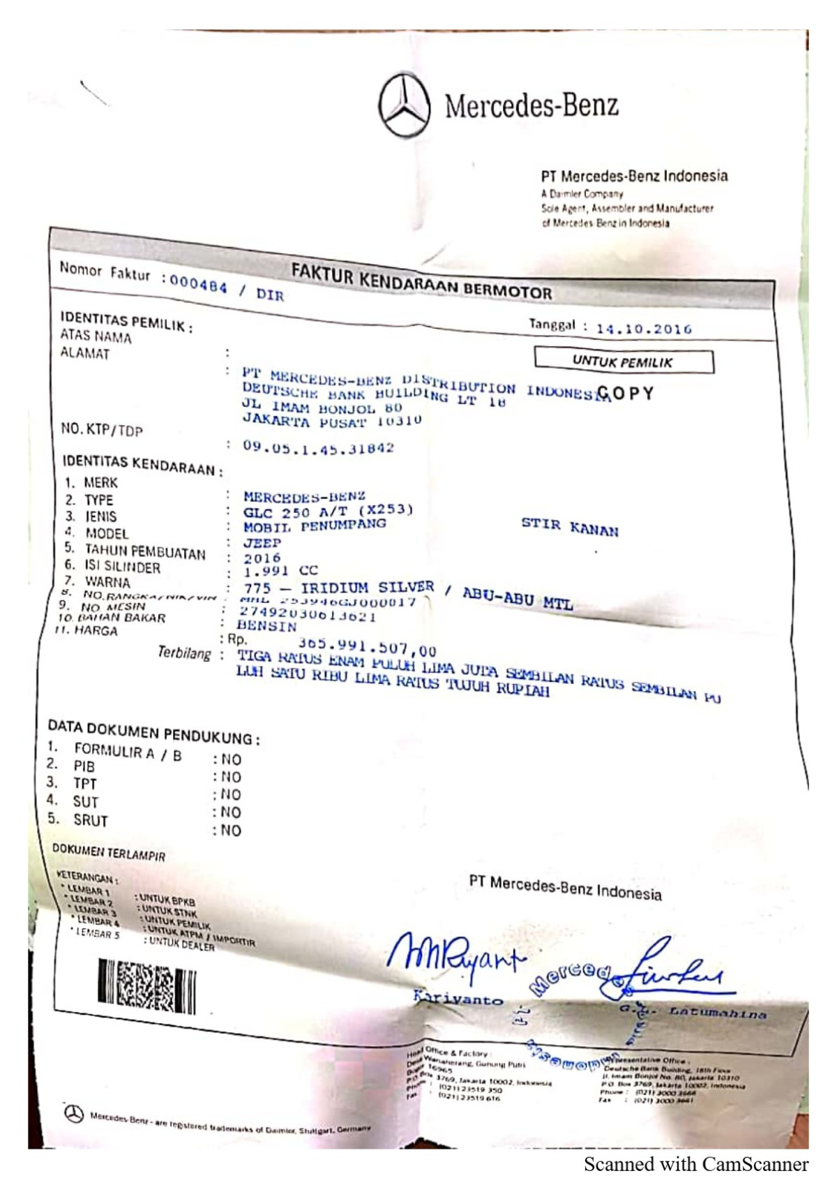 MERCEDES BENZ GLC 250