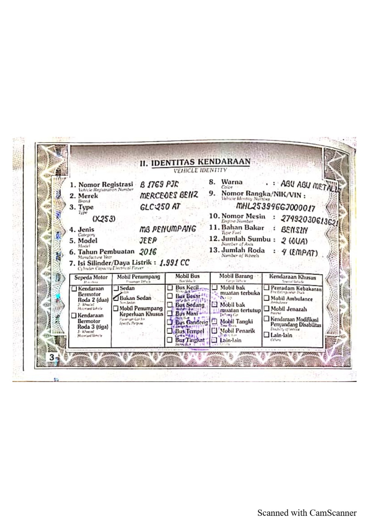 MERCEDES BENZ GLC 250