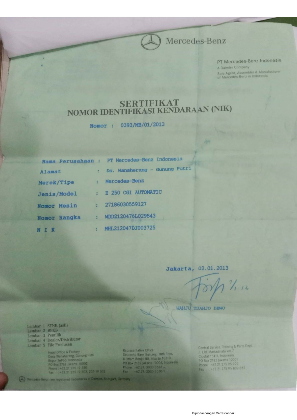 MERCEDES BENZ E 250 CGI