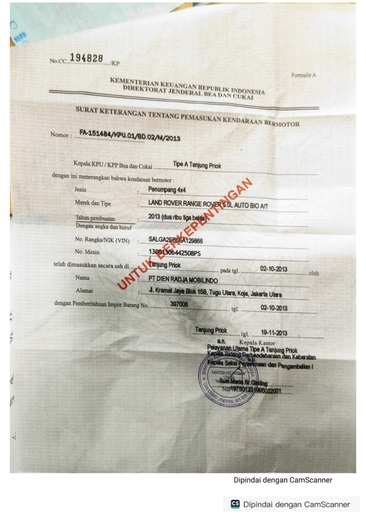 LAND ROVER RANGEROVER