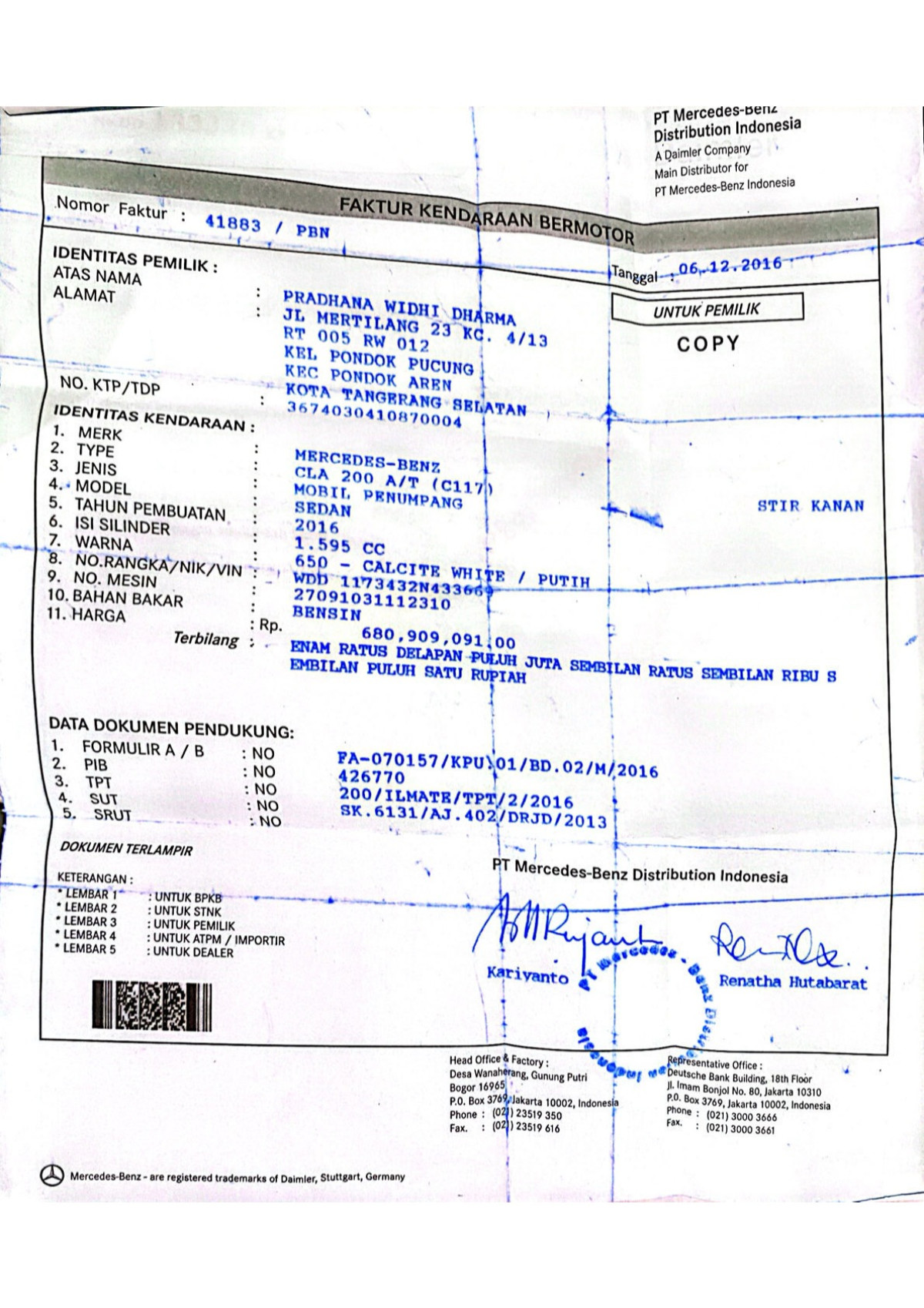 MERCEDES BENZ CLA 200