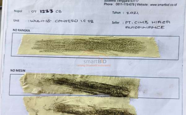 WULING CONFERO 1.5 DB MY (4X2)