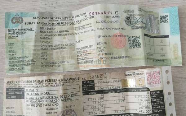 HONDA CR-V RM3 2WD 2.4