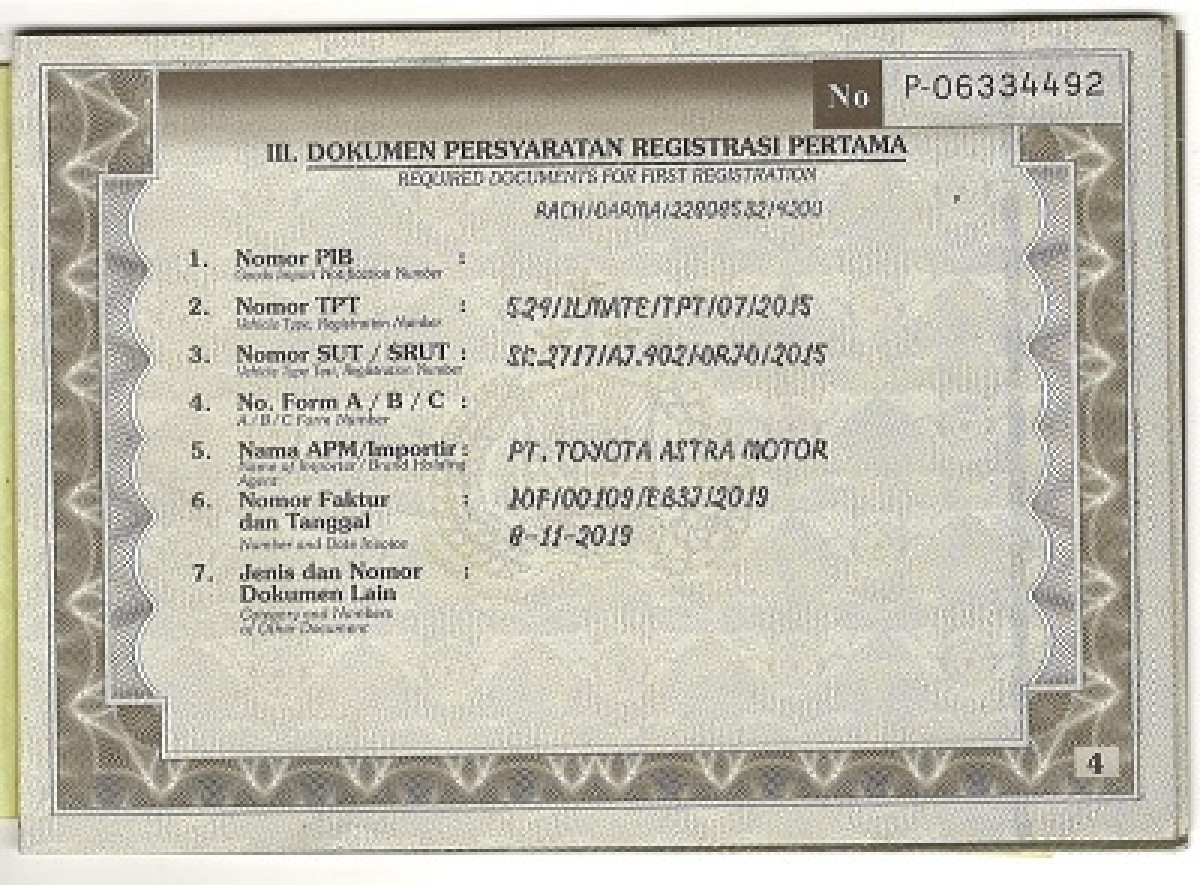 TOYOTA AVANZA 1.3 G