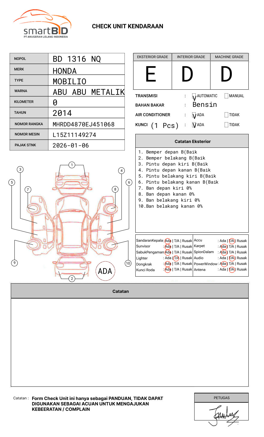 HONDA MOBILIO