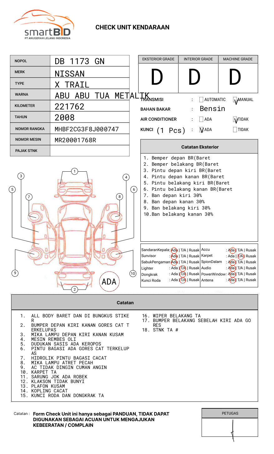 NISSAN X TRAIL