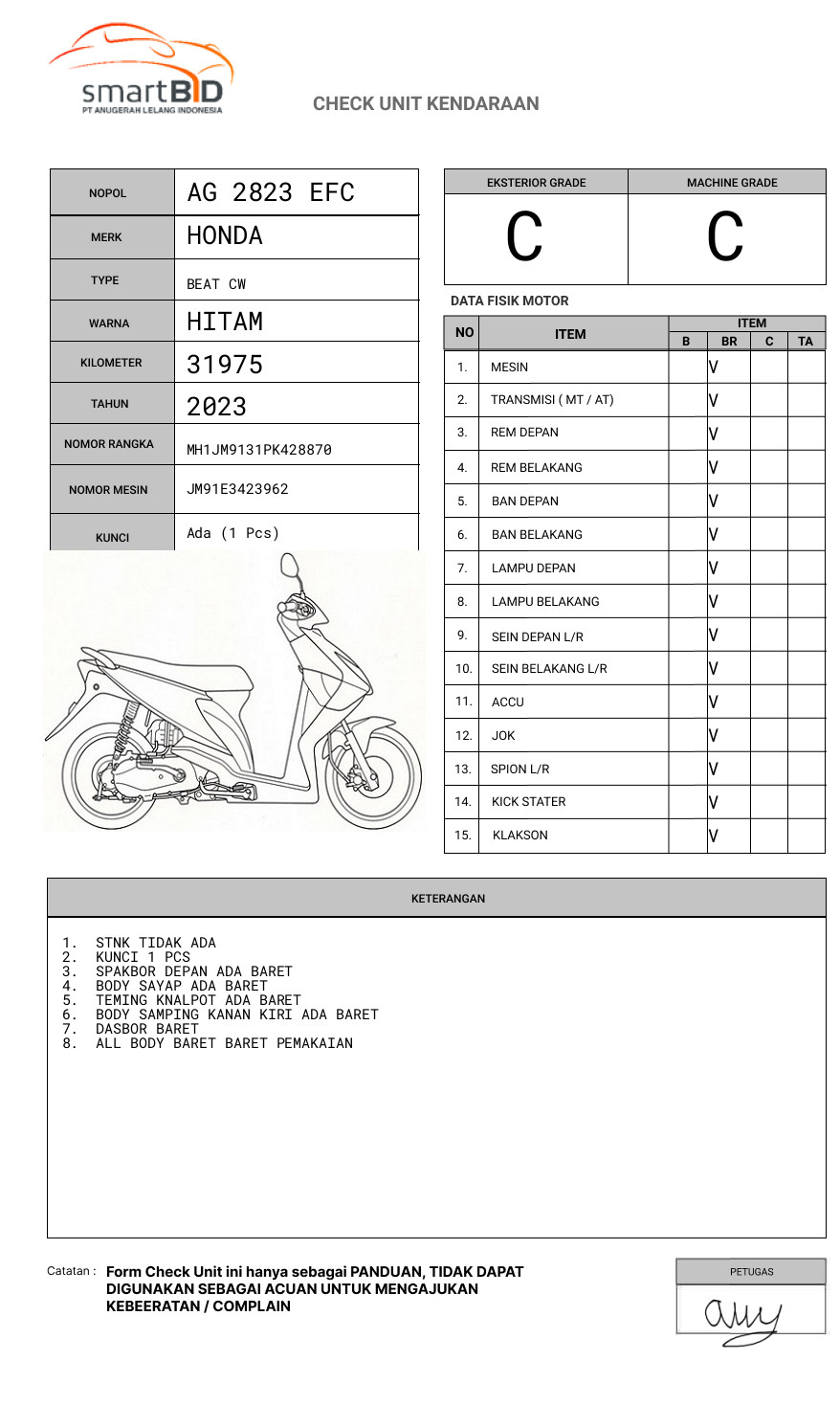 HONDA BEAT CW