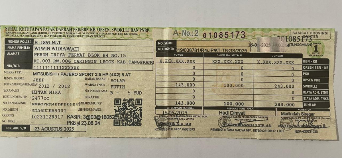 MITSUBISHI PAJERO SPORT 2.5 HP (4X2) A/T