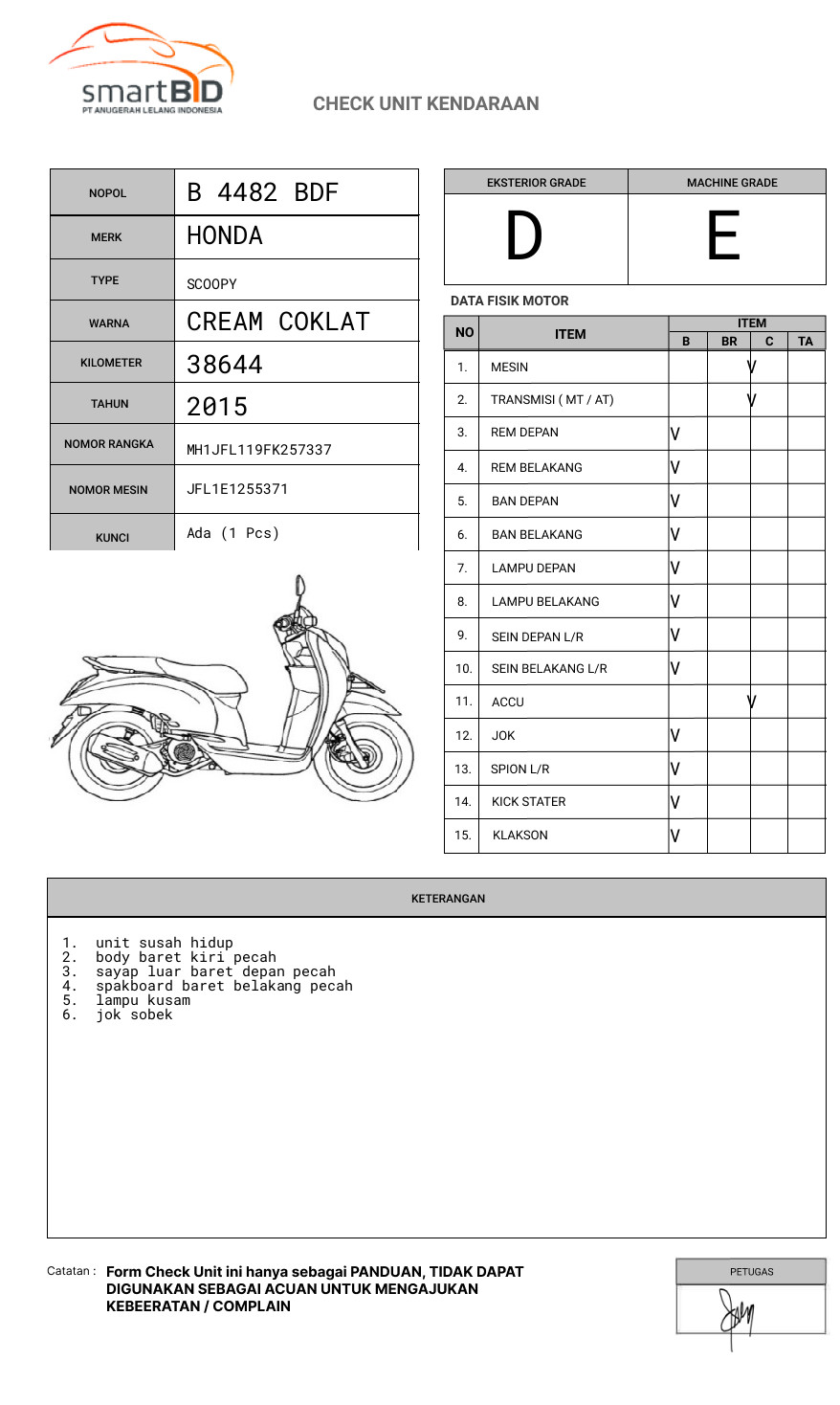 HONDA SCOOPY