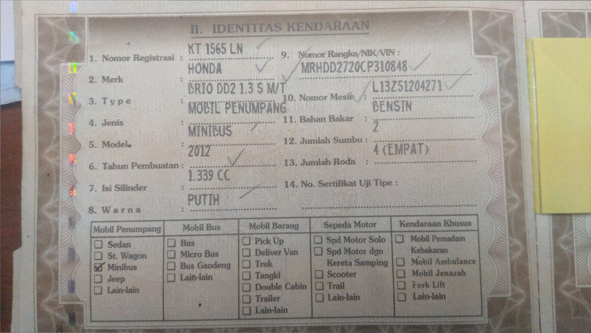 HONDA BRIO