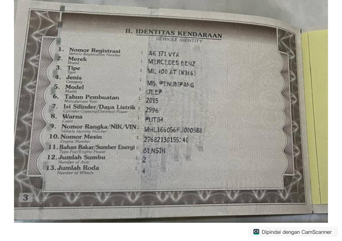 MERCEDES BENZ  ML 400