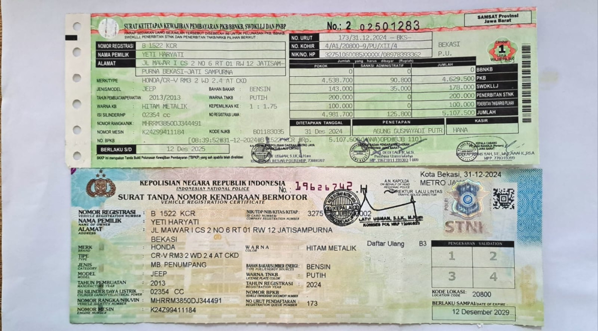 HONDA CR-V RM3 2WD 2.4