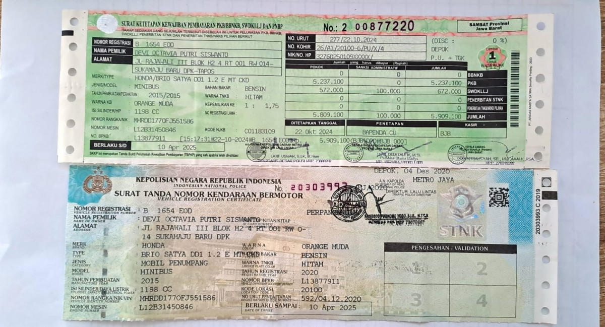 HONDA BRIO SATYA DD1 1.2 E