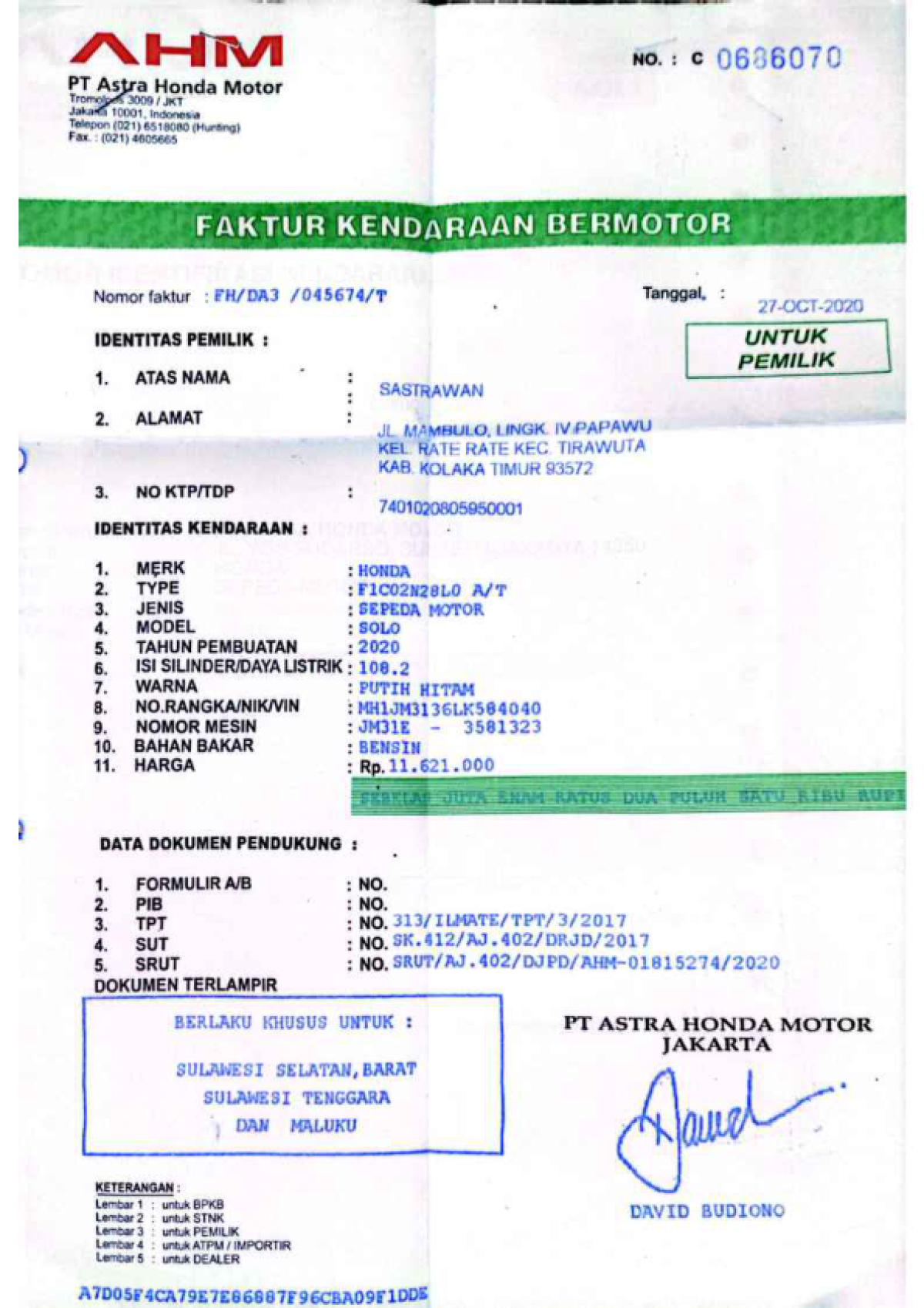 HONDA SCOOPY STYLISH