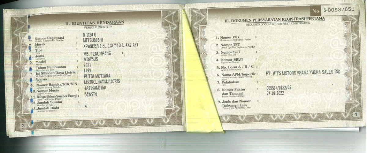 MITSUBISHI XPANDER 1.5L EXCEED