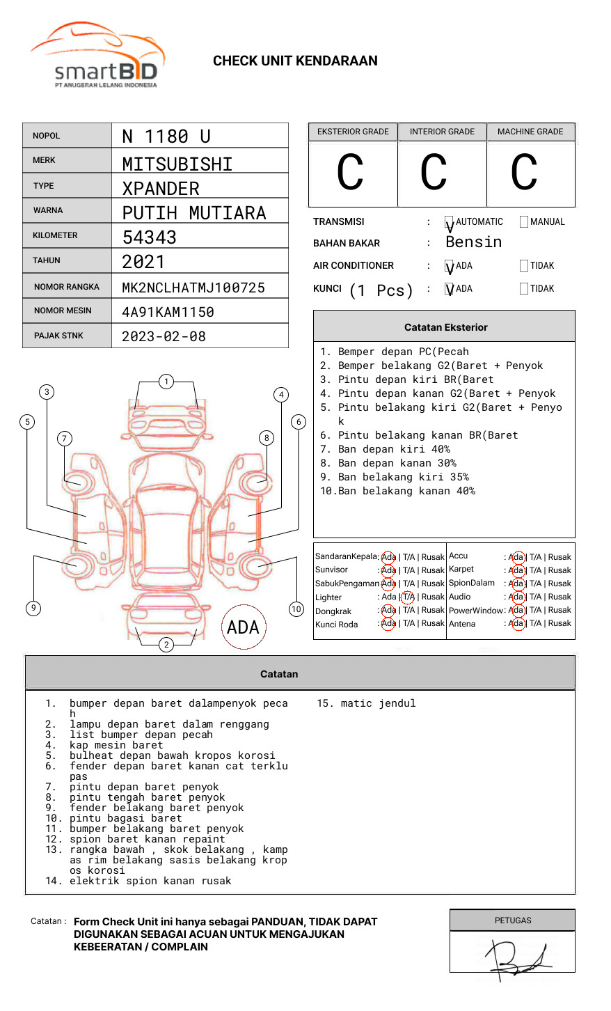 MITSUBISHI XPANDER 1.5L EXCEED