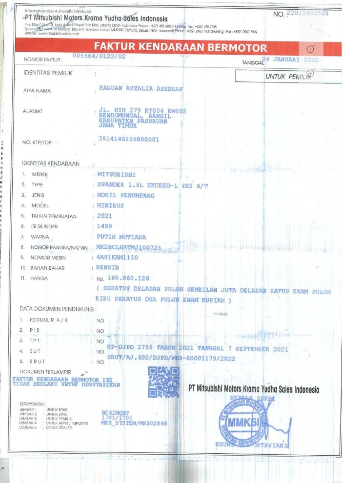 MITSUBISHI XPANDER 1.5L EXCEED