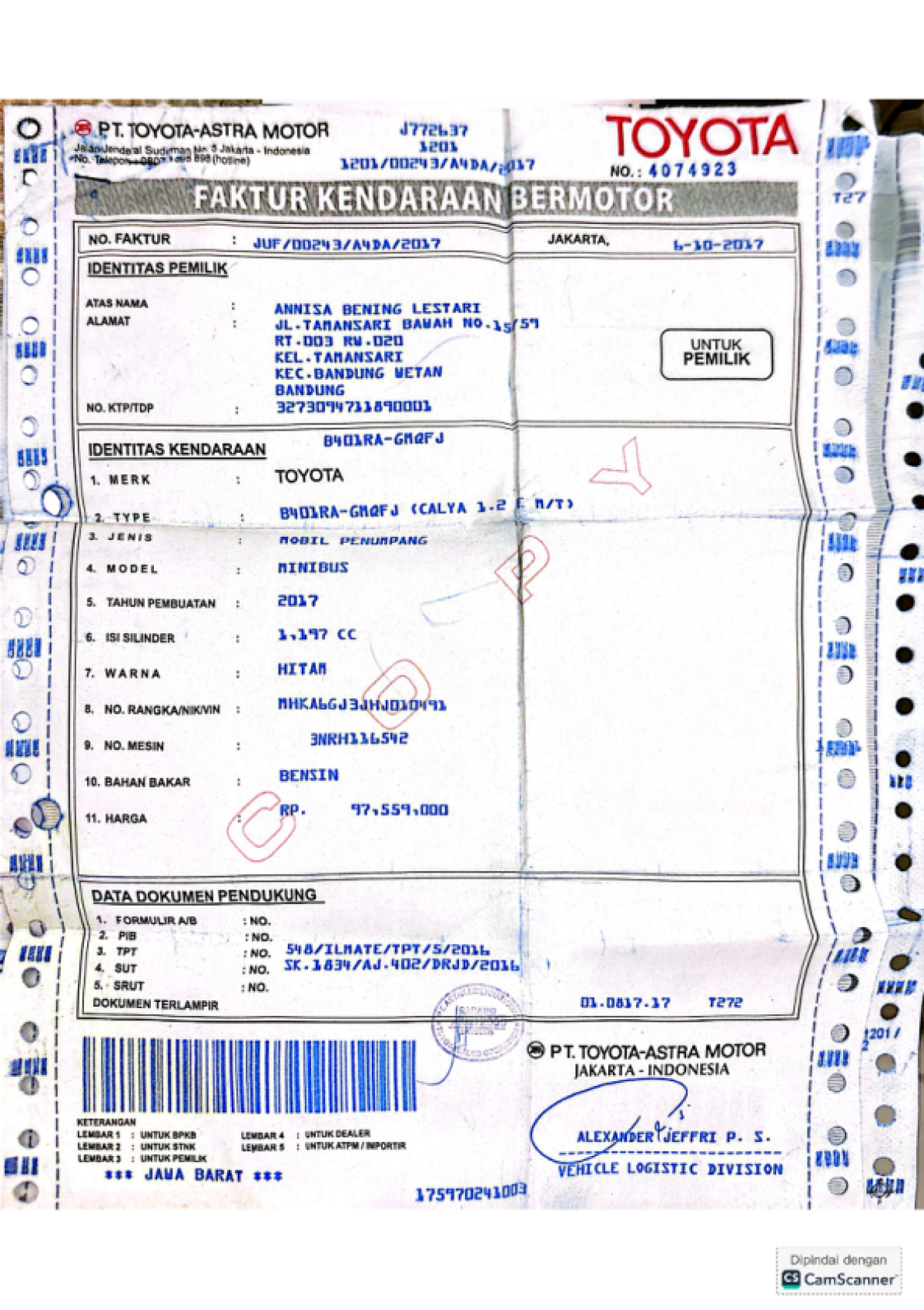 TOYOTA  CALYA  1.2 E M/T