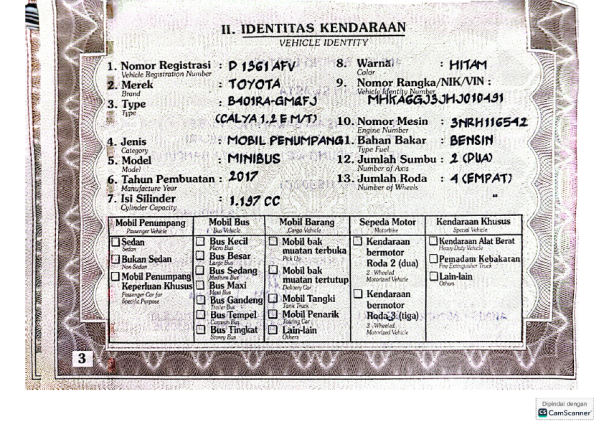 TOYOTA  CALYA  1.2 E M/T