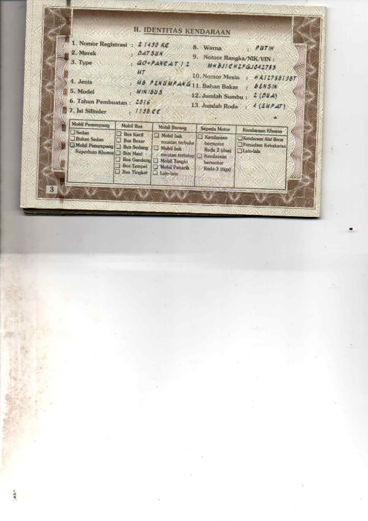 DATSUN  GO + PANCA GO+PANCA T