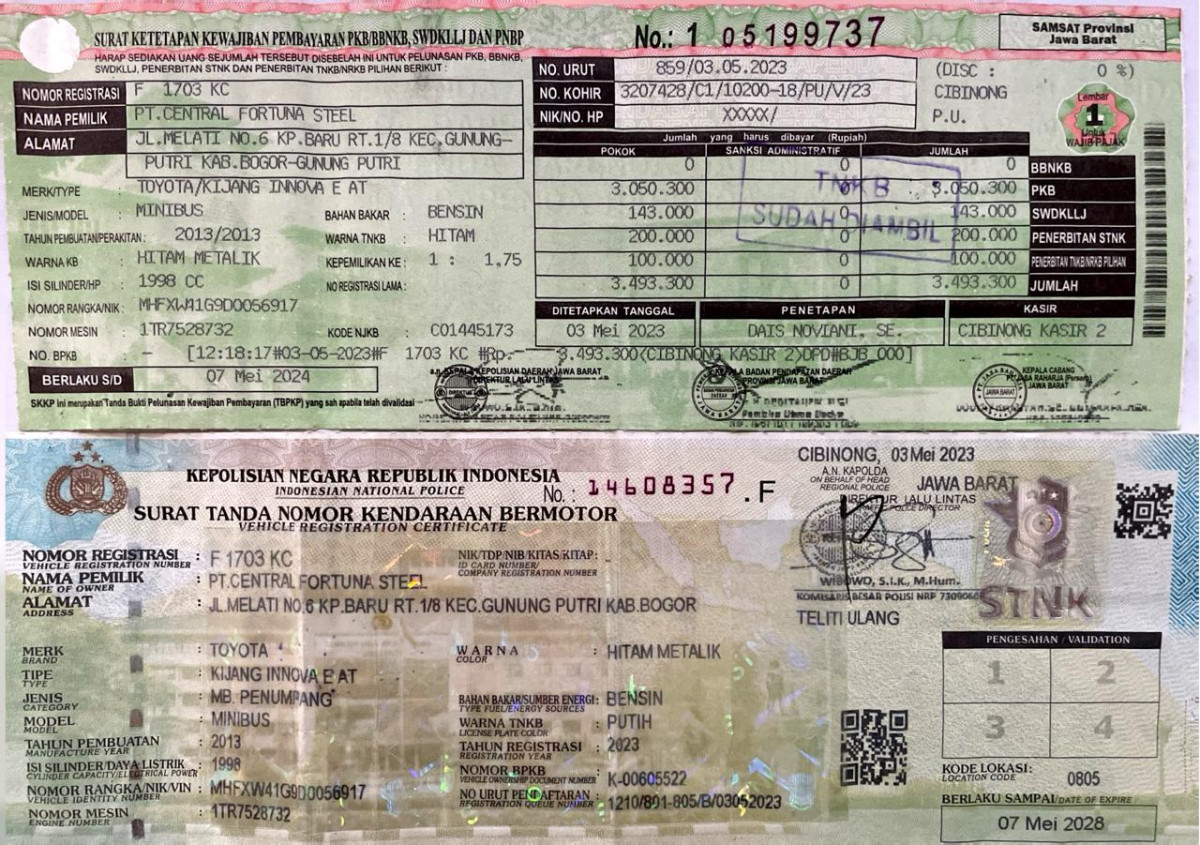 TOYOTA KIJANG INNOVA E