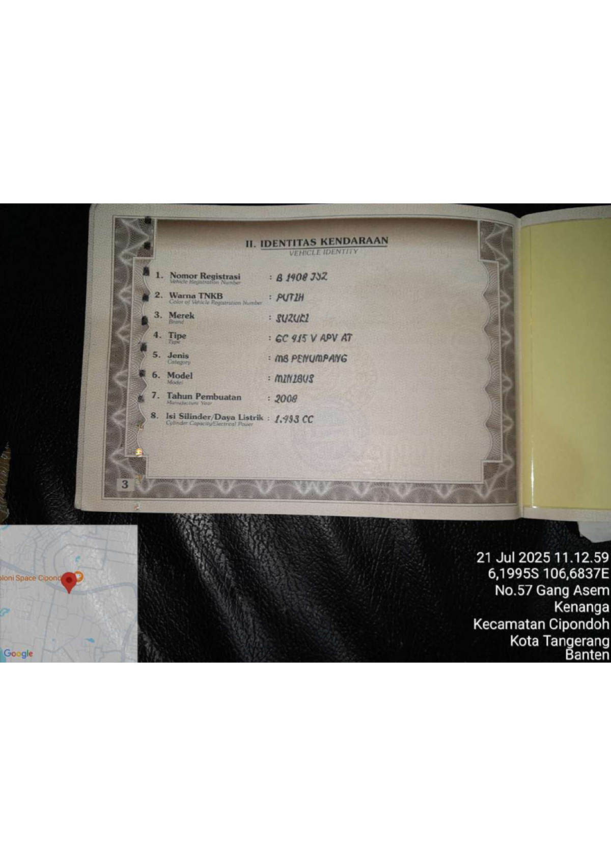 SUZUKI  APV ARENA SGX