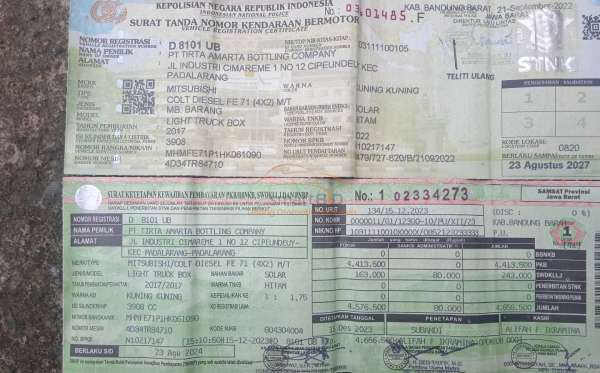 MITSUBISHI COLT DIESEL FE 71