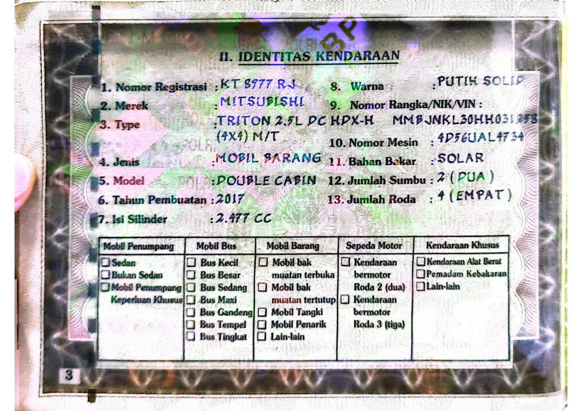 MITSUBISHI  TRITON DC HDX-H